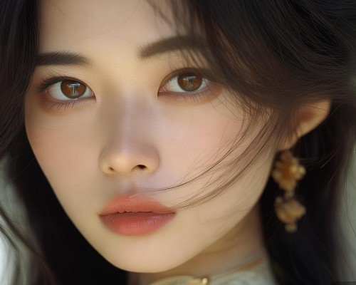 接下来，我得考虑文章的结构。标题要吸引人，可能用一些生动的词汇，比如解密，如何打造令人一见倾心的混血感鼻型。这样既点明了主题，又有吸引力